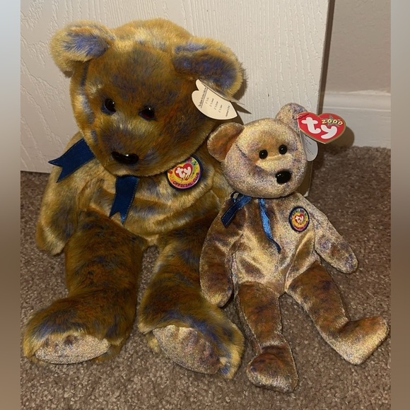 Clubby III Beanie Buddy & Beanie Baby - Picture 1 of 3